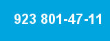 923 801-47-11